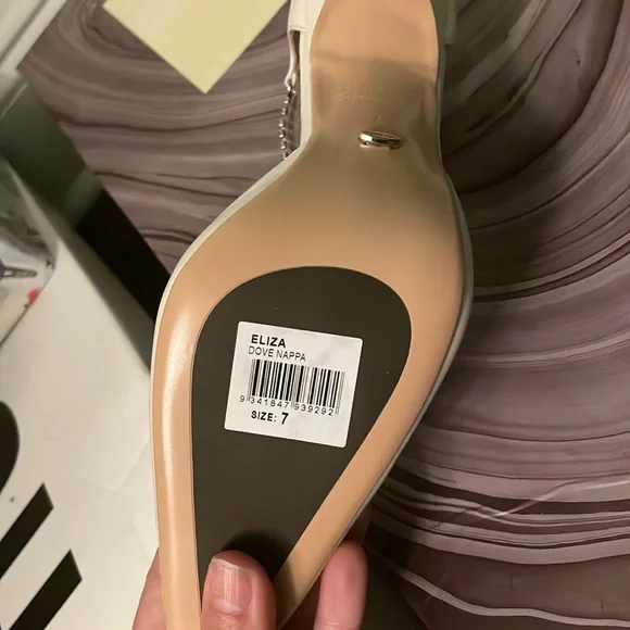 Tony Bianco Eliza Heel in Dove Nappa from REVOLVE - Picture 6 of 9